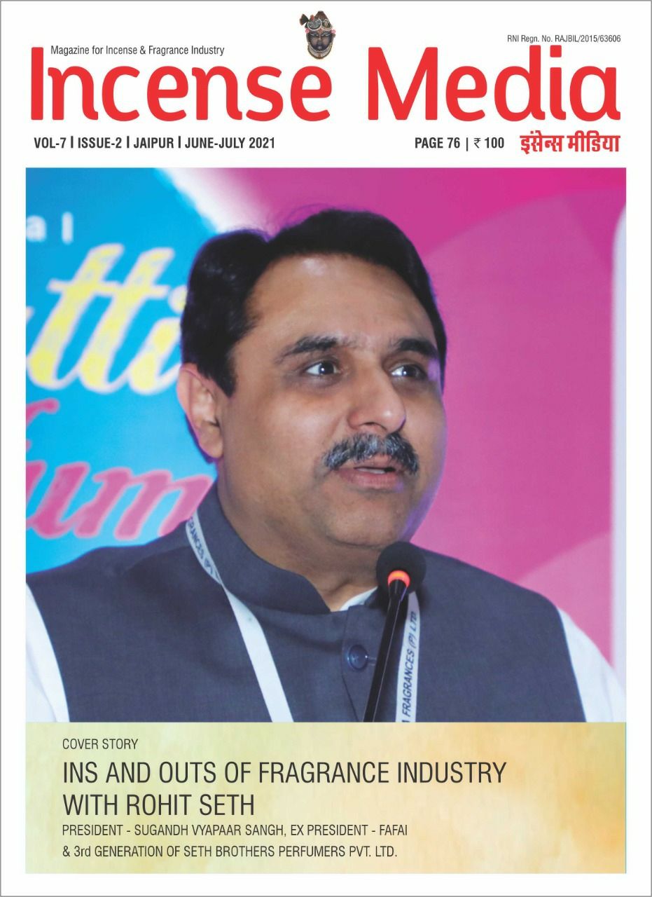 Featured on the Cover of Incense Media Magazine – 2021