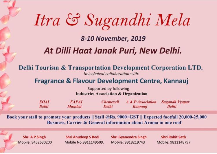 Itra & Sugandhi Mela – Fragrance Industry Participation